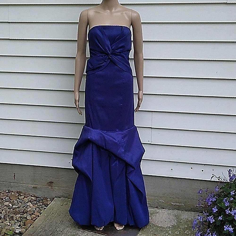 Jessica McClintock strapless long gown for prom or any special occasion. - Picture 1 of 11
